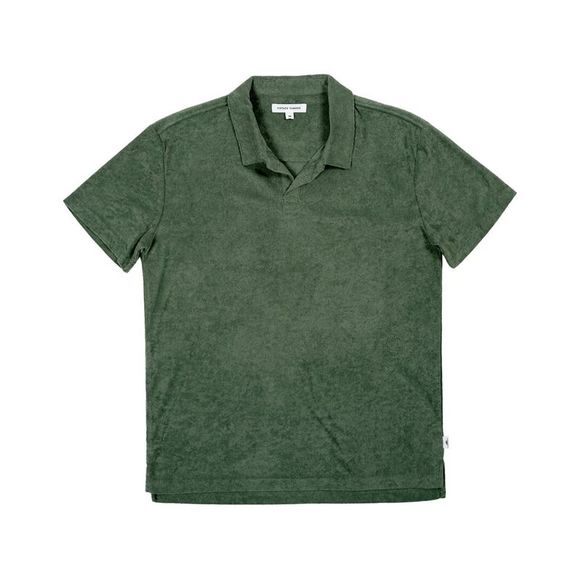 Terry Cloth Polo Shirt